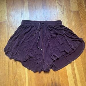 Lululemon Athletica Maroon Skirt